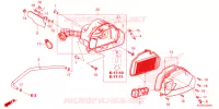 FILTRE A AIR pour Honda SCV 110 DIO DX, TYPE ID de 2020