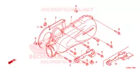 COUVERCLE GAUCHE pour Honda SCV 110 DIO, TYPE 2ID de 2012