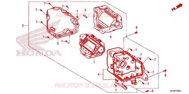 COMPTEUR Honda SCOOTER 110 DIO 2021  SCV110FL