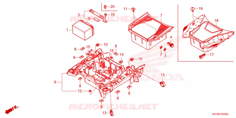 BATTERIE Honda SCOOTER 110 DIO 2022  SCV110FM
