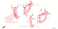 COUVERCLES LATERAUX pour Honda PIONEER 500 M2 de 2023