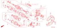 ARTICULATION AVANT / ARBRE DE COMMANDE  pour Honda FOURTRAX 420 RANCHER 4X4 AT DCT de 2023