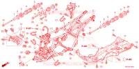 CADRE pour Honda FOURTRAX 420 RANCHER 4X4 AT DCT de 2023