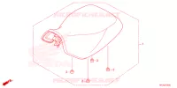 SELLE pour Honda FOURTRAX 420 RANCHER 4X4 AT DCT de 2023
