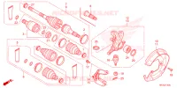 ARTICULATION AVANT / ARBRE DE COMMANDE  pour Honda FOURTRAX 420 RANCHER 2X4 Electric Shift de 2023