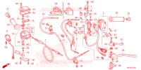 LEVIER DE GUIDON   CABLE   COMMODO pour Honda FOURTRAX 420 RANCHER 2X4 Electric Shift de 2023