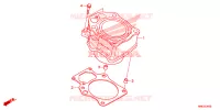 CYLINDRE pour Honda FOURTRAX 520 RUBICON DCT EPS DELUXE de 2023