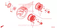 ROUE AVANT pour Honda FOURTRAX 520 RUBICON DCT EPS DELUXE de 2023