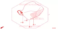 SELLE pour Honda FOURTRAX 520 RUBICON DCT EPS DELUXE de 2023