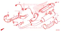 SILENCIEUX D'ECHAPPEMENT pour Honda FOURTRAX 520 RUBICON DCT EPS DELUXE de 2023