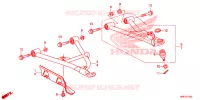 TRIANGLES AVANT pour Honda FOURTRAX 520 RUBICON DCT EPS DELUXE de 2023
