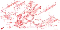 CADRE pour Honda FOURTRAX 520 FOREMAN 4X4 EPS de 2022