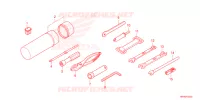 OUTIL pour Honda FOURTRAX 520 FOREMAN 4X4 EPS de 2022