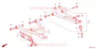 TRIANGLES AVANT pour Honda FOURTRAX 520 FOREMAN 4X4 EPS de 2022