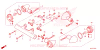CLIGNOTANT pour Honda SHADOW VT 750 PHANTOM de 2023