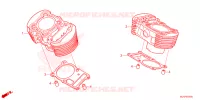 CYLINDRE pour Honda SHADOW VT 750 PHANTOM de 2023