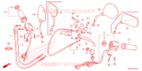 LEVIER DE GUIDON   CABLE   COMMODO pour Honda SHADOW VT 750 PHANTOM de 2023
