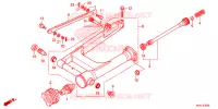 BRAS OSCILLANT pour Honda SHADOW VT 750 AERO ABS de 2022