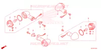 CLIGNOTANT pour Honda Z 125 MONKEY SPECIAL ABS de 2023