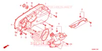 COUVERCLE GAUCHE pour Honda ADV 150 ABS de 2023