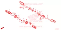CLIGNOTANT pour Honda CBR 500 R ABS de 2023
