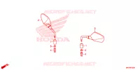 RETROVISEUR pour Honda CB 500 F ABS de 2023