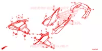 COUVERCLES LATERAUX pour Honda CB 300 R ABS de 2023