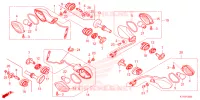 CLIGNOTANT pour Honda CRF 300 L de 2023