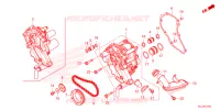POMPE A HUILE pour Honda VT 1300 C FURY ABS YELLOW de 2023