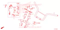 GUIDON pour Honda NAVI 110 de 2024