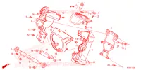 COUVERCLE PHARE / COUVERCLE FOURCHE AVANT pour Honda NAVI 110 de 2024