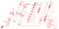 FOURCHE pour Honda NAVI 110 de 2024