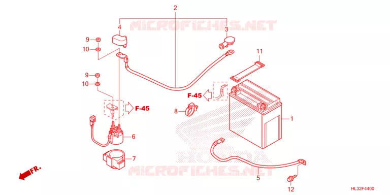 BATTERIE Honda ATV 700 PIONEER 2023  SXS700M2DP
