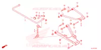 BRAS ARRIERE pour Honda PIONEER 700 M2 de 2023
