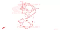 CYLINDRE pour Honda PIONEER 500 M2 de 2023