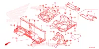CARROSSERIE CENTRALE pour Honda PIONEER 520 M2 de 2024