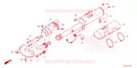 SILENCIEUX D'ECHAPPEMENT pour Honda PIONEER 520 M2 de 2024