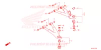 TRIANGLES AVANT pour Honda PIONEER 520 M2 de 2024
