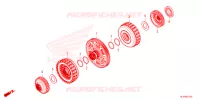 EMBRAYAGE pour Honda PIONEER 1000-5 DELUXE de 2023