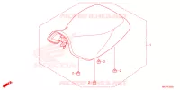 SELLE pour Honda FOURTRAX 420 RANCHER 4X4 Manual Shift de 2023