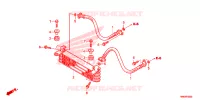 RADIATEUR D'HUILE pour Honda TRX SPORTRAX 250 X de 2023