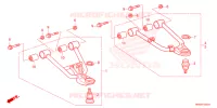 TRIANGLES AVANT pour Honda TRX SPORTRAX 250 X de 2023