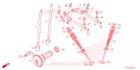 ARBRE A CAMES   SOUPAPE pour Honda FOURTRAX 420 RANCHER 4X4 EPS Manual Shift de 2023