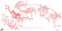 SUPPORT pour Honda FOURTRAX 520 FOREMAN RUBICON DCT EPS DELUXE de 2023