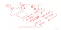 OUTIL pour Honda FOURTRAX 520 FOREMAN RUBICON DCT EPS DELUXE de 2023