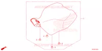 SELLE pour Honda FOURTRAX 520 FOREMAN RUBICON DCT EPS DELUXE de 2023