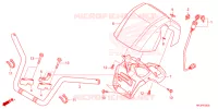 GUIDON pour Honda FOURTRAX 420 RANCHER 2X4 Electric Shift de 2023