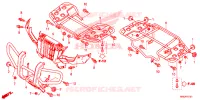 SUPPORT pour Honda FOURTRAX 520 RUBICON IRS EPS de 2023