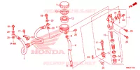MAITRE CYLINDRE DE FREIN ARRIERE pour Honda FOURTRAX 680 RINCON de 2023