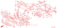 SUPPORT pour Honda FOURTRAX 680 RINCON de 2023
